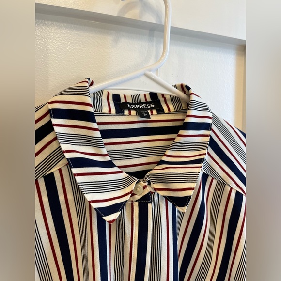 Express - Striped Dress - Large - Picture 2 of 3